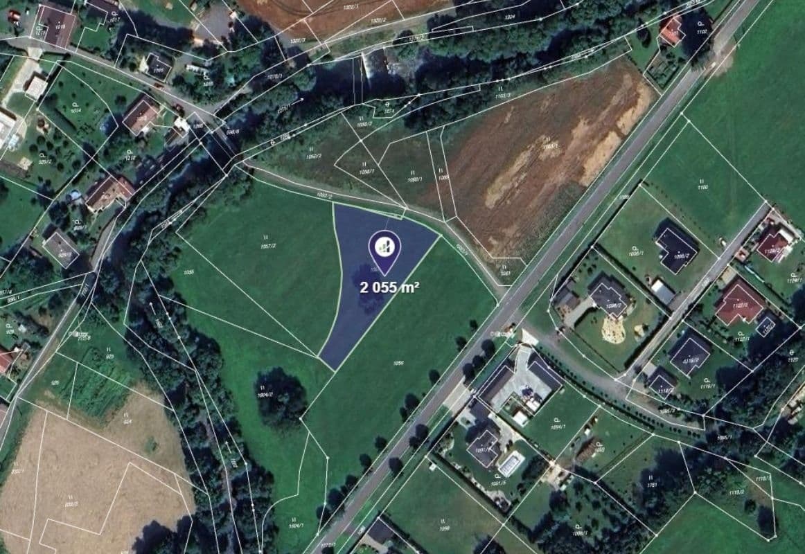 Prodej pozemku 2055 m²