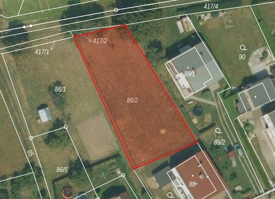Prodej pozemku 959 m²