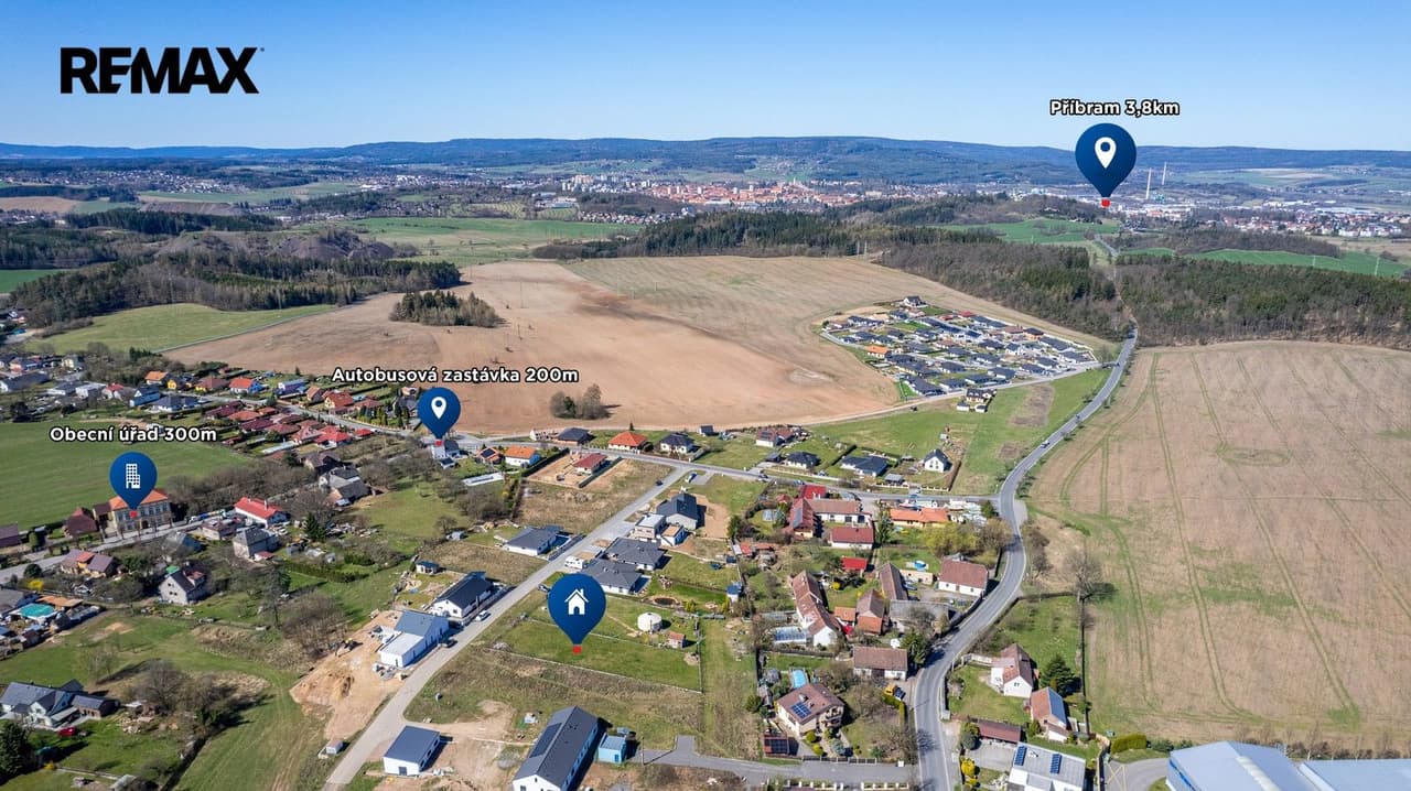 Prodej pozemku 1205 m²