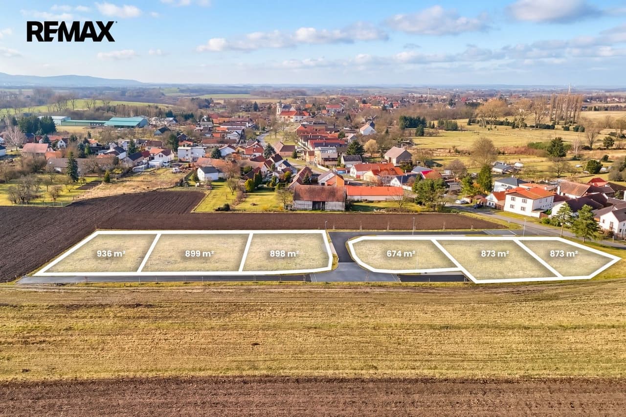 Prodej pozemku 873 m²