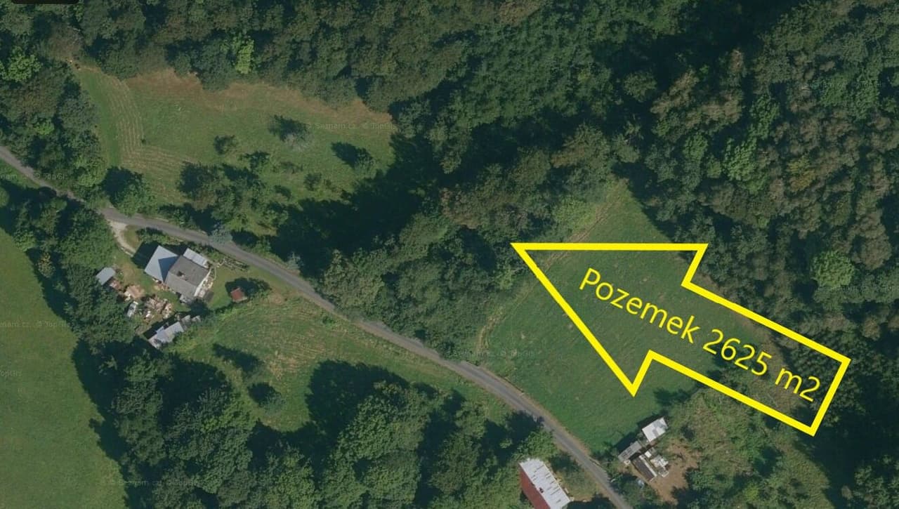 Prodej pozemku 2625 m²