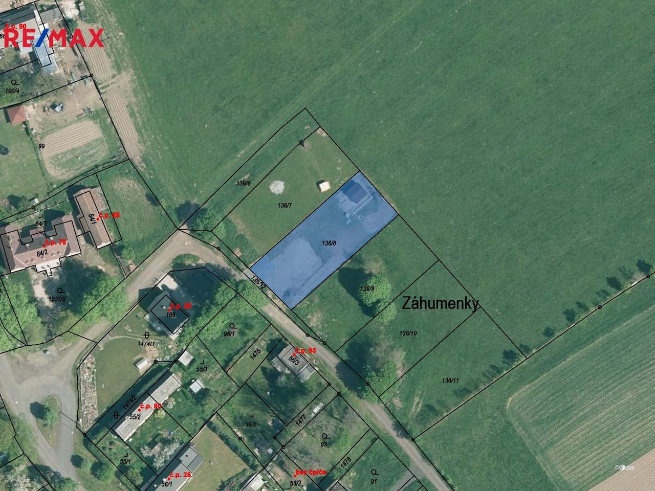 Prodej pozemku 971 m²