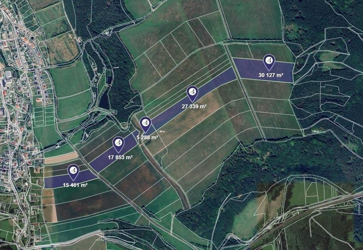 Prodej pozemku 38350 m²