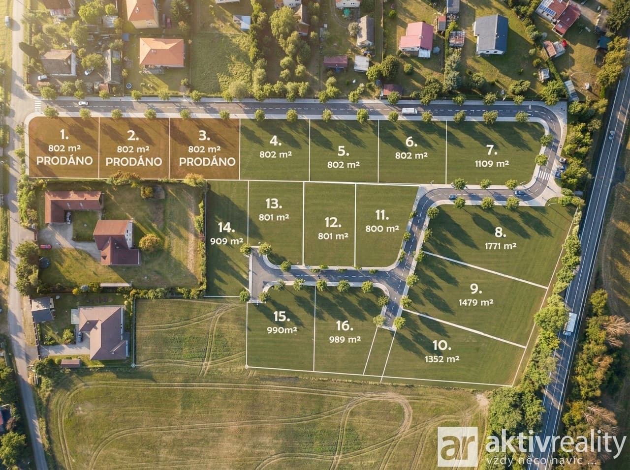 Prodej pozemku 1479 m²