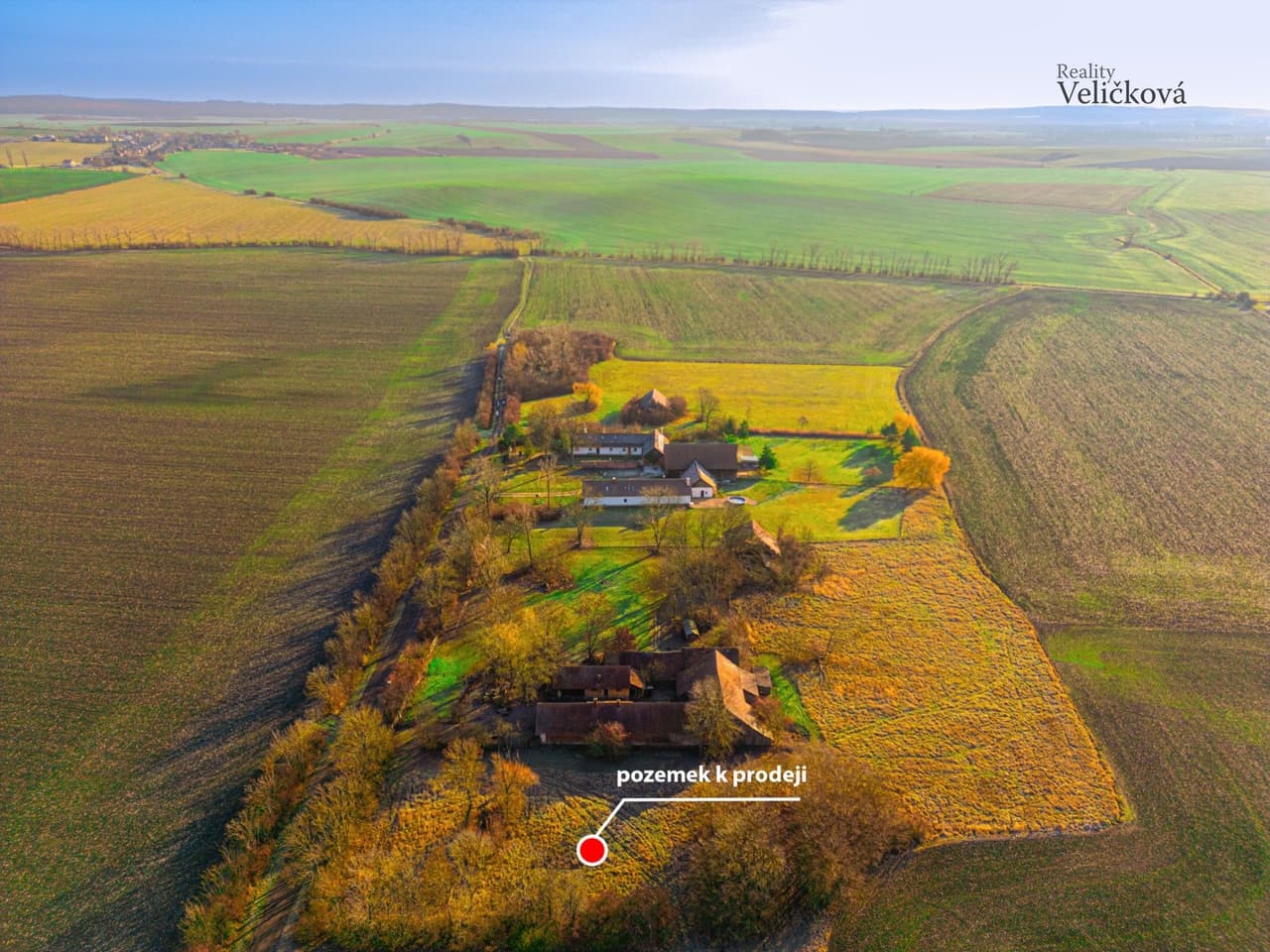 Prodej pozemku 986 m²