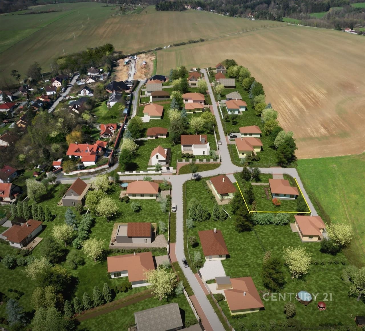 Prodej pozemku 1018 m²