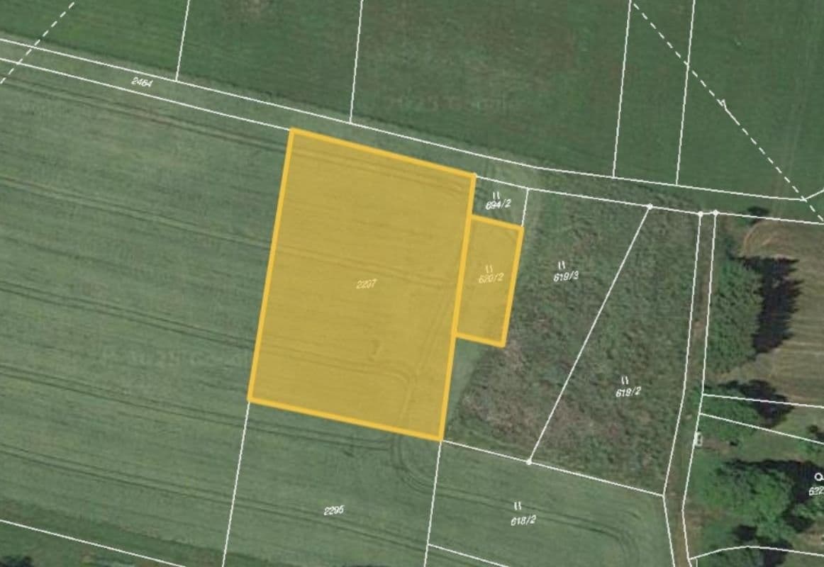 Prodej pozemku 1082 m²