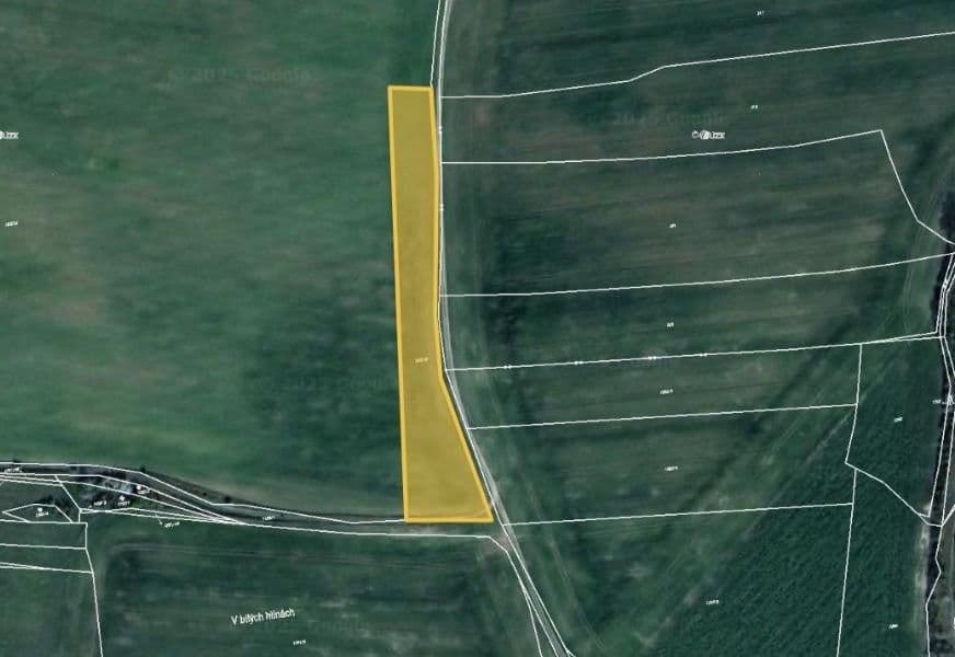 Prodej pozemku 482 m²