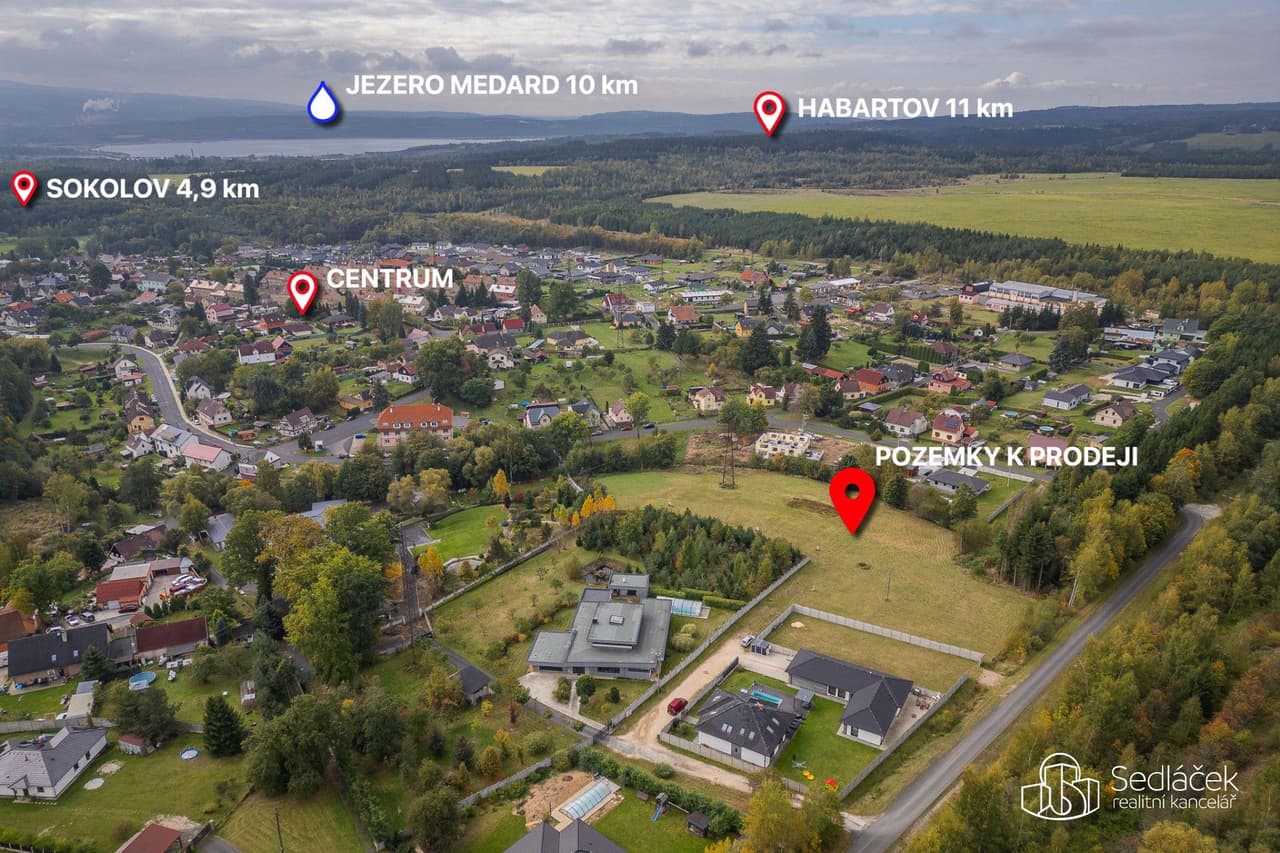 Prodej pozemku 1001 m²