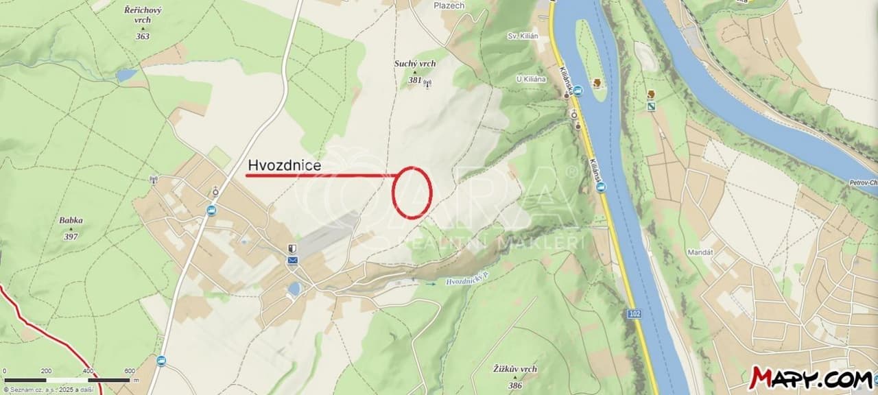 Prodej pozemku 16653 m²