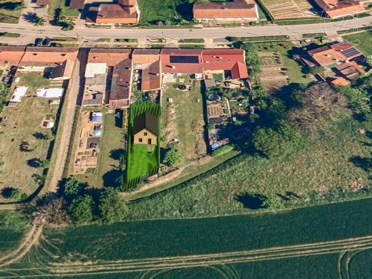 Prodej pozemku 345 m²
