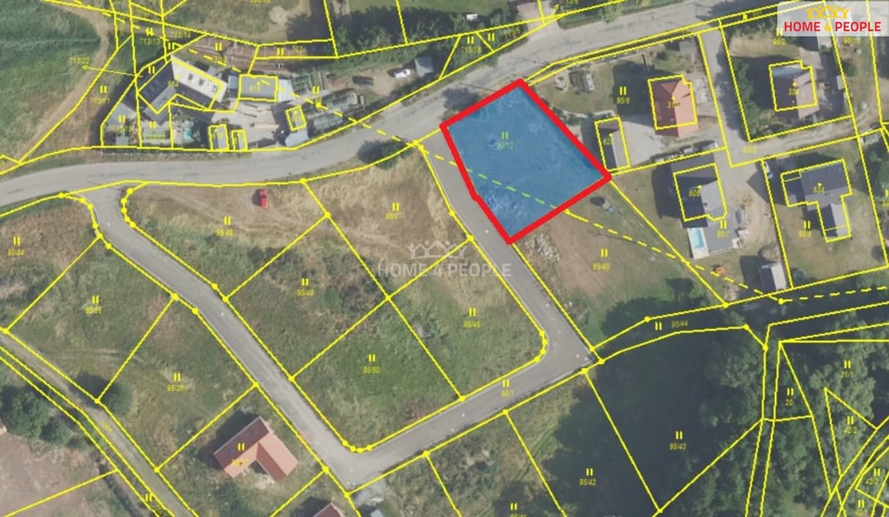Prodej pozemku 854 m²