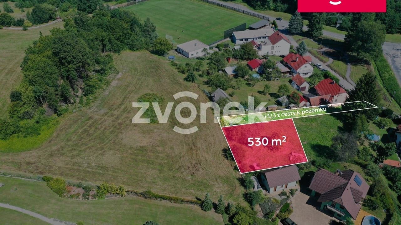 Prodej pozemku 923 m²