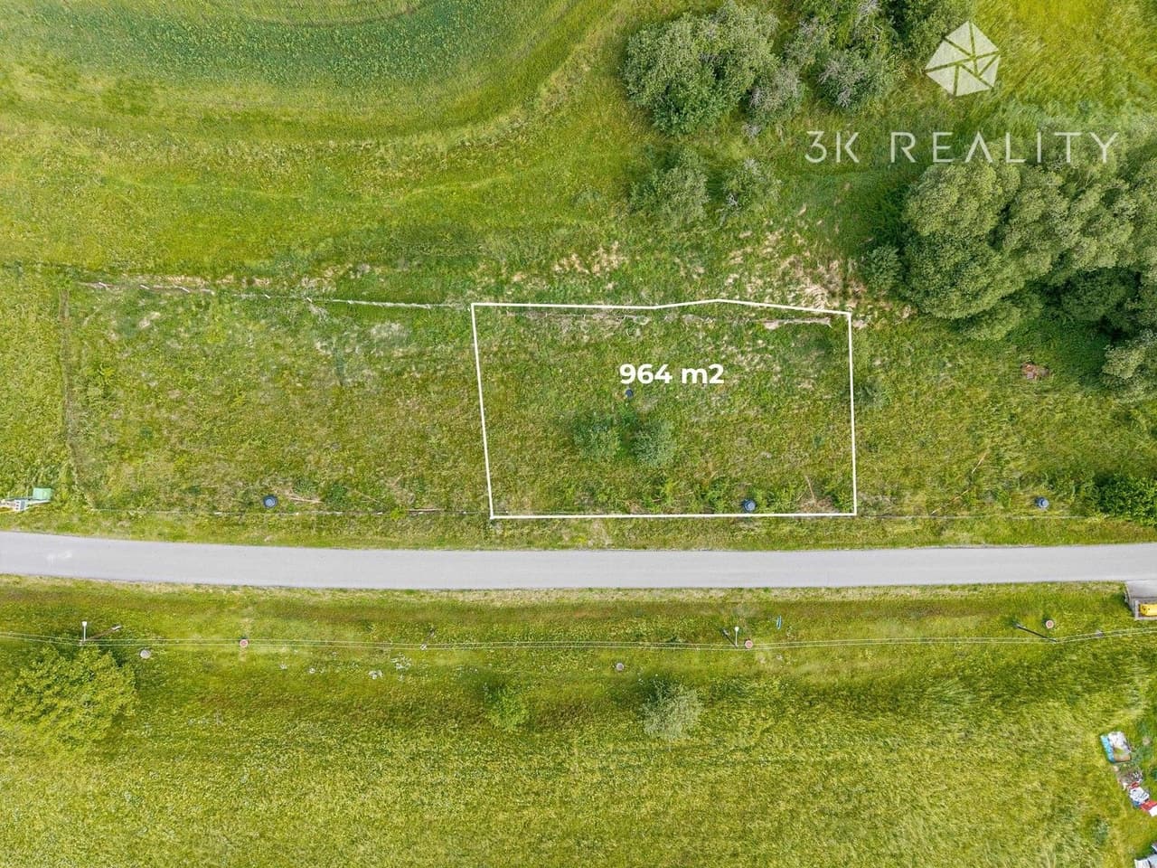 Prodej pozemku 964 m²