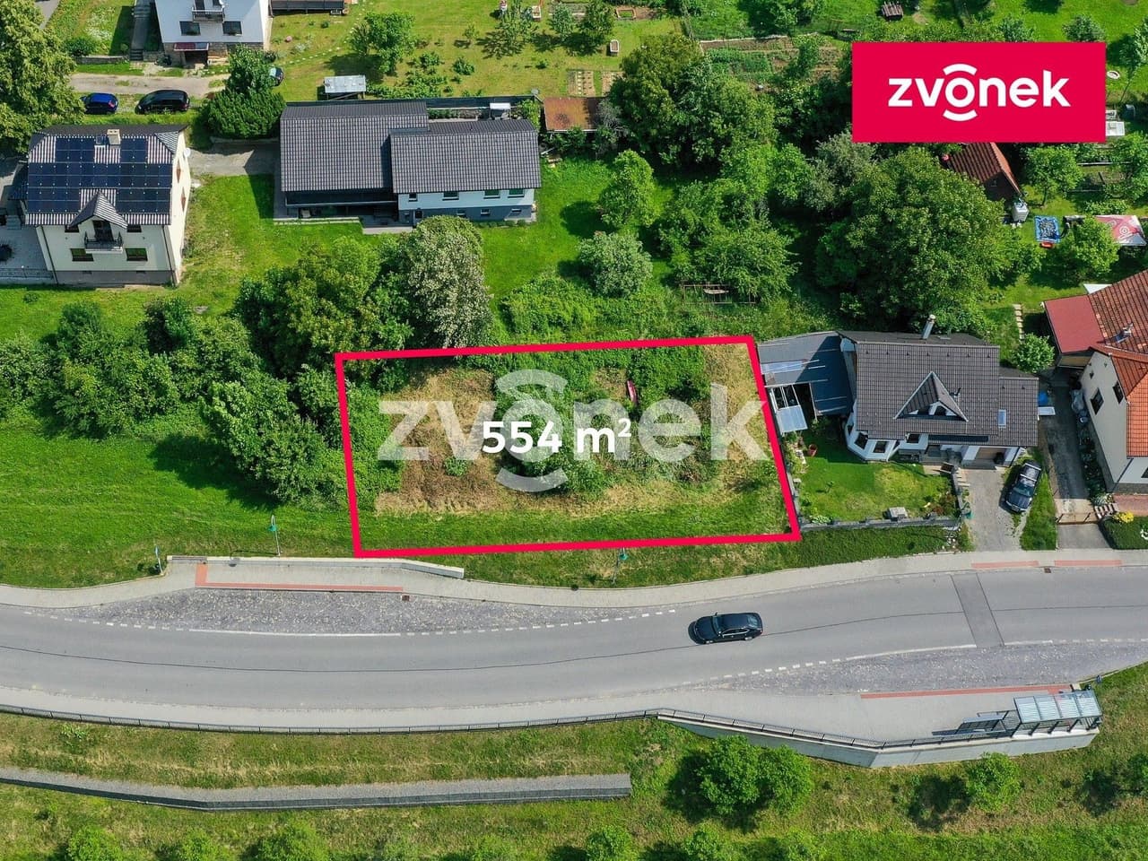 Prodej pozemku 554 m²