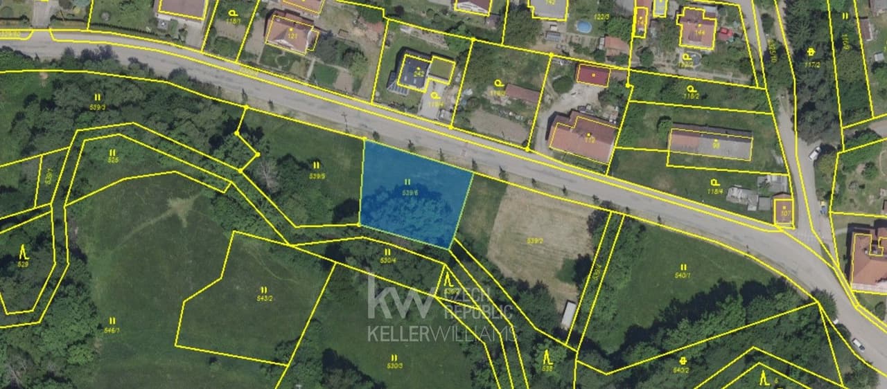 Prodej pozemku 781 m²