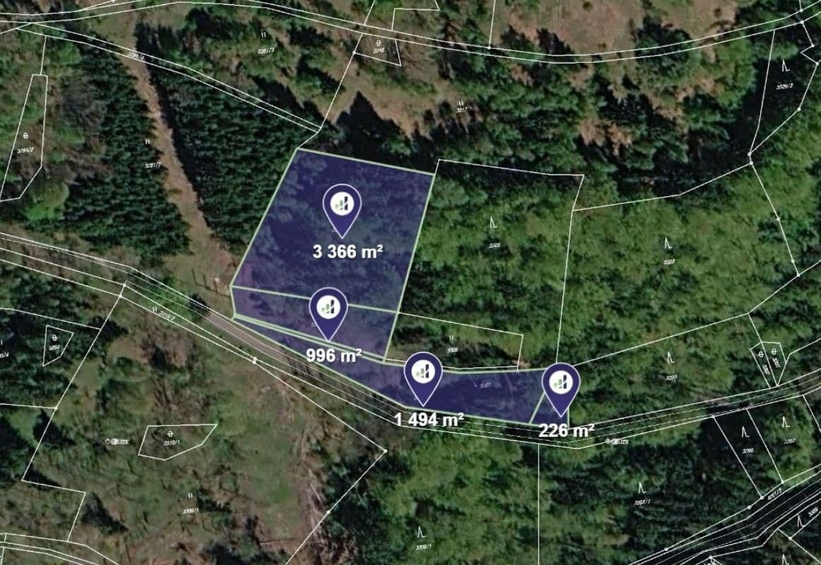 Prodej pozemku 12355 m²