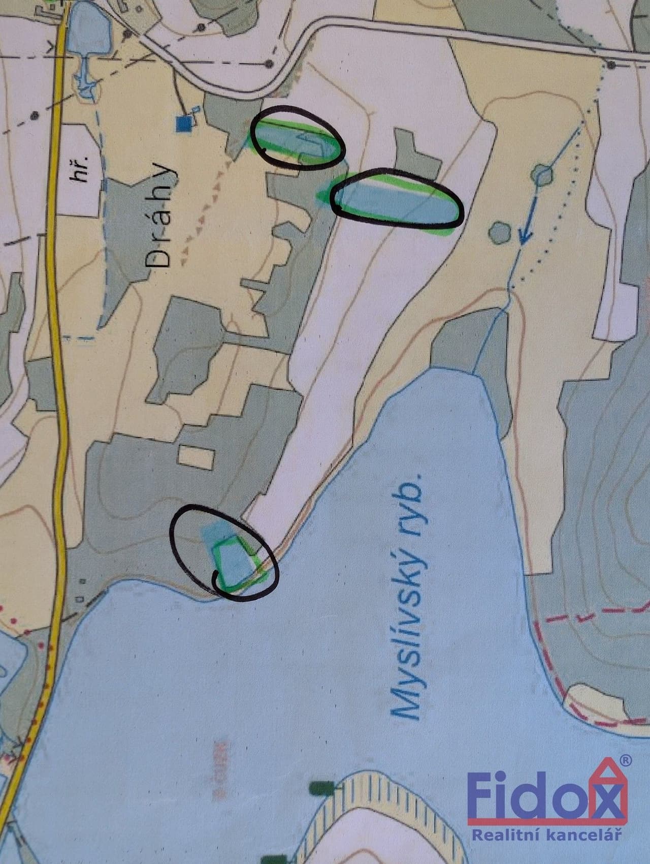 Prodej pozemku 21625 m²