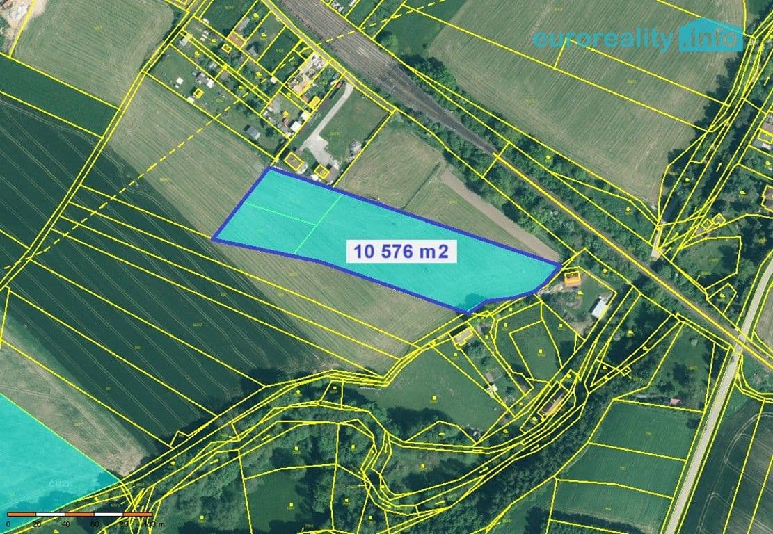 Prodej pozemku 10576 m²