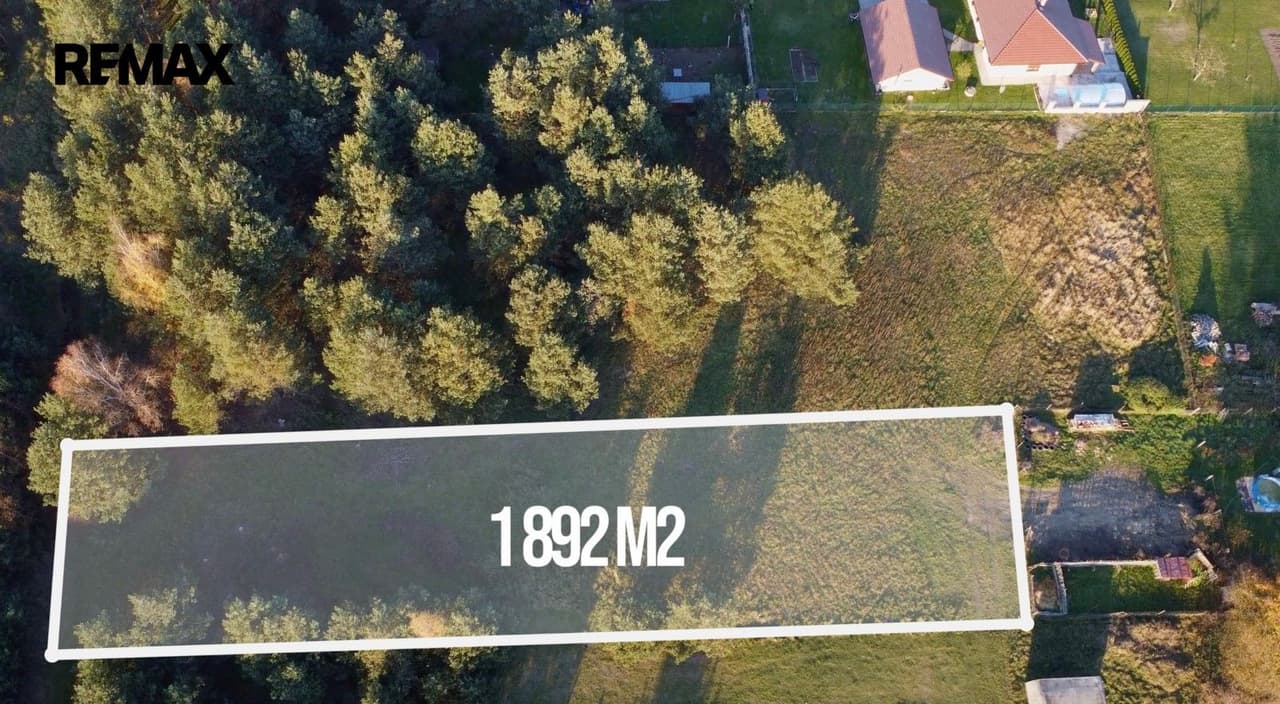 Prodej pozemku 1892 m²