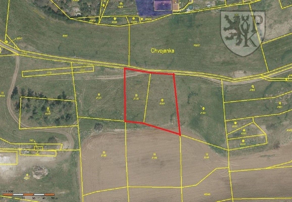 Prodej pozemku 2633 m²