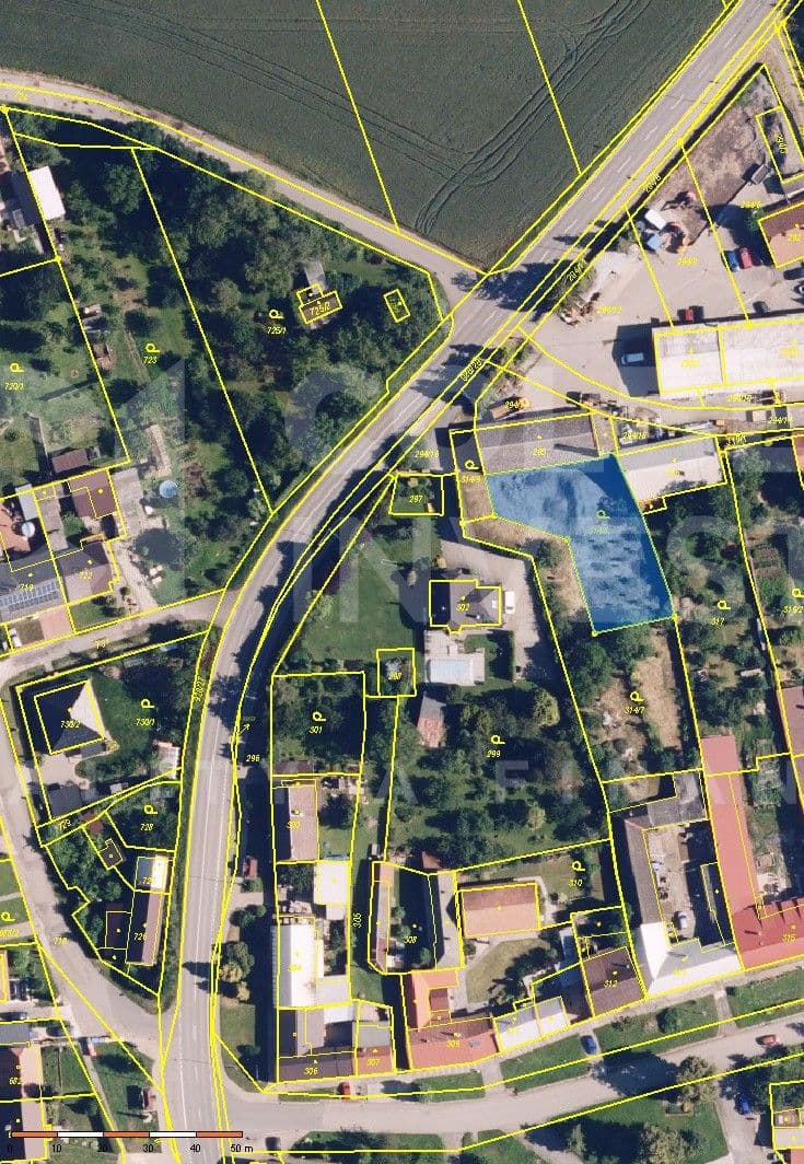 Prodej pozemku 800 m²