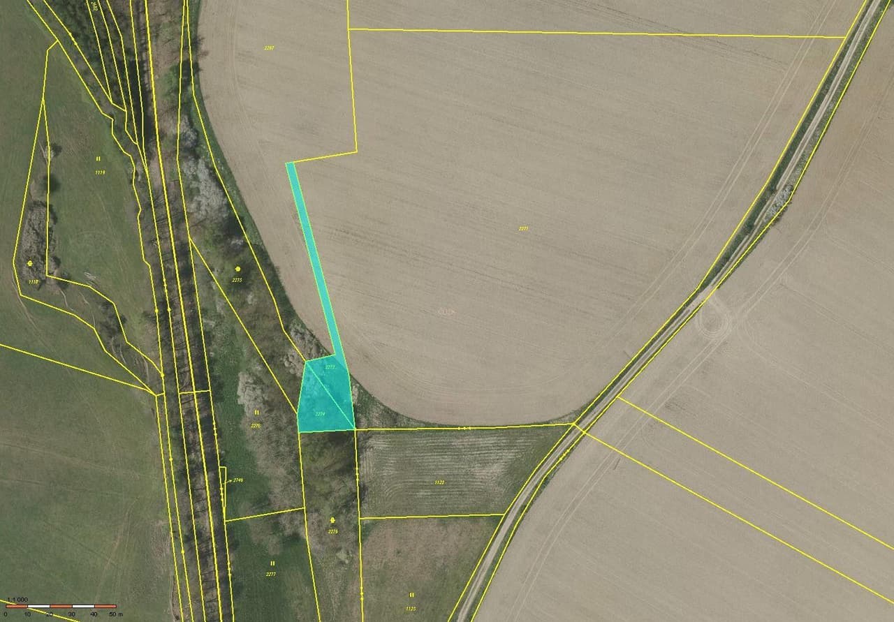 Prodej pozemku 1067 m²