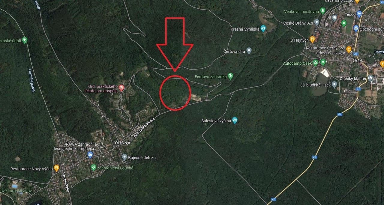 Prodej pozemku 40513 m²