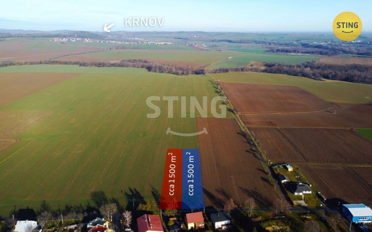 Prodej pozemku 1553 m²