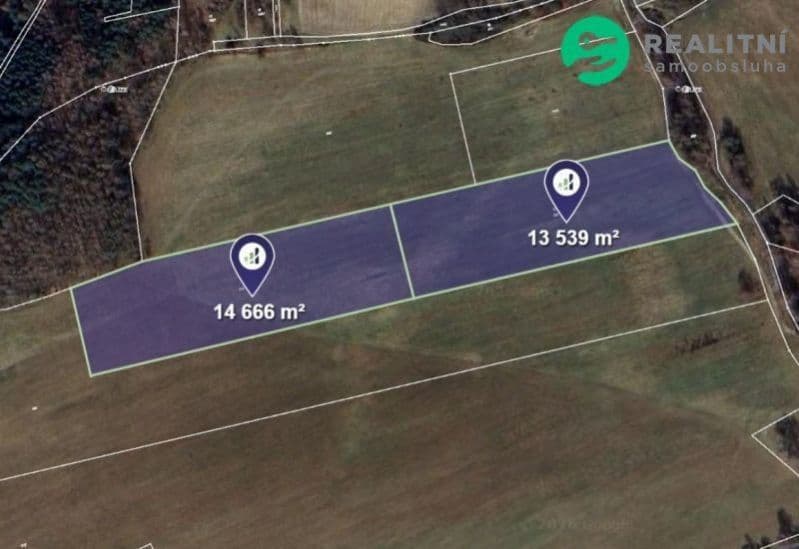 Prodej pozemku 18996 m²