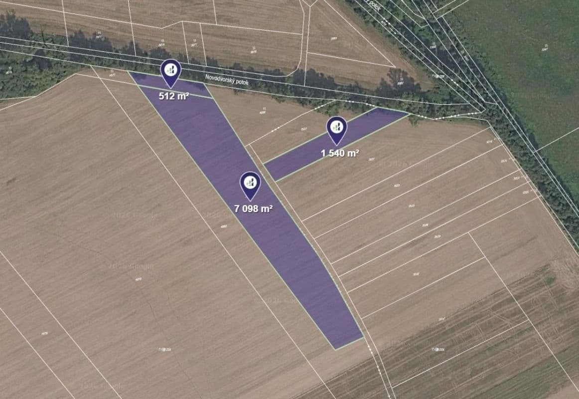 Prodej pozemku 2288 m²
