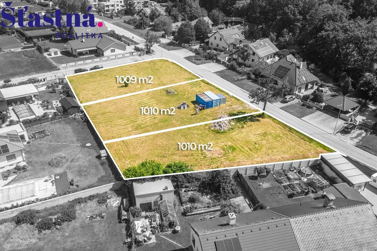 Prodej pozemku 1009 m²