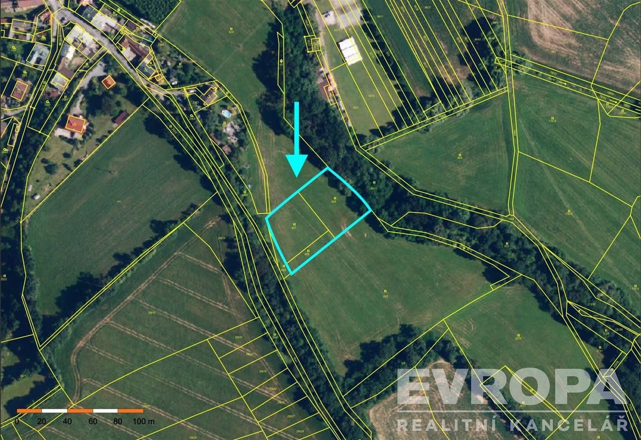 Prodej pozemku 3582 m²