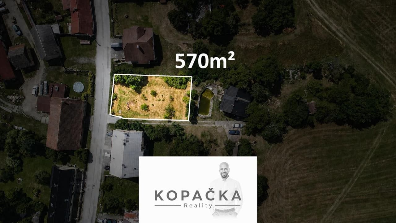 Prodej pozemku 570 m²