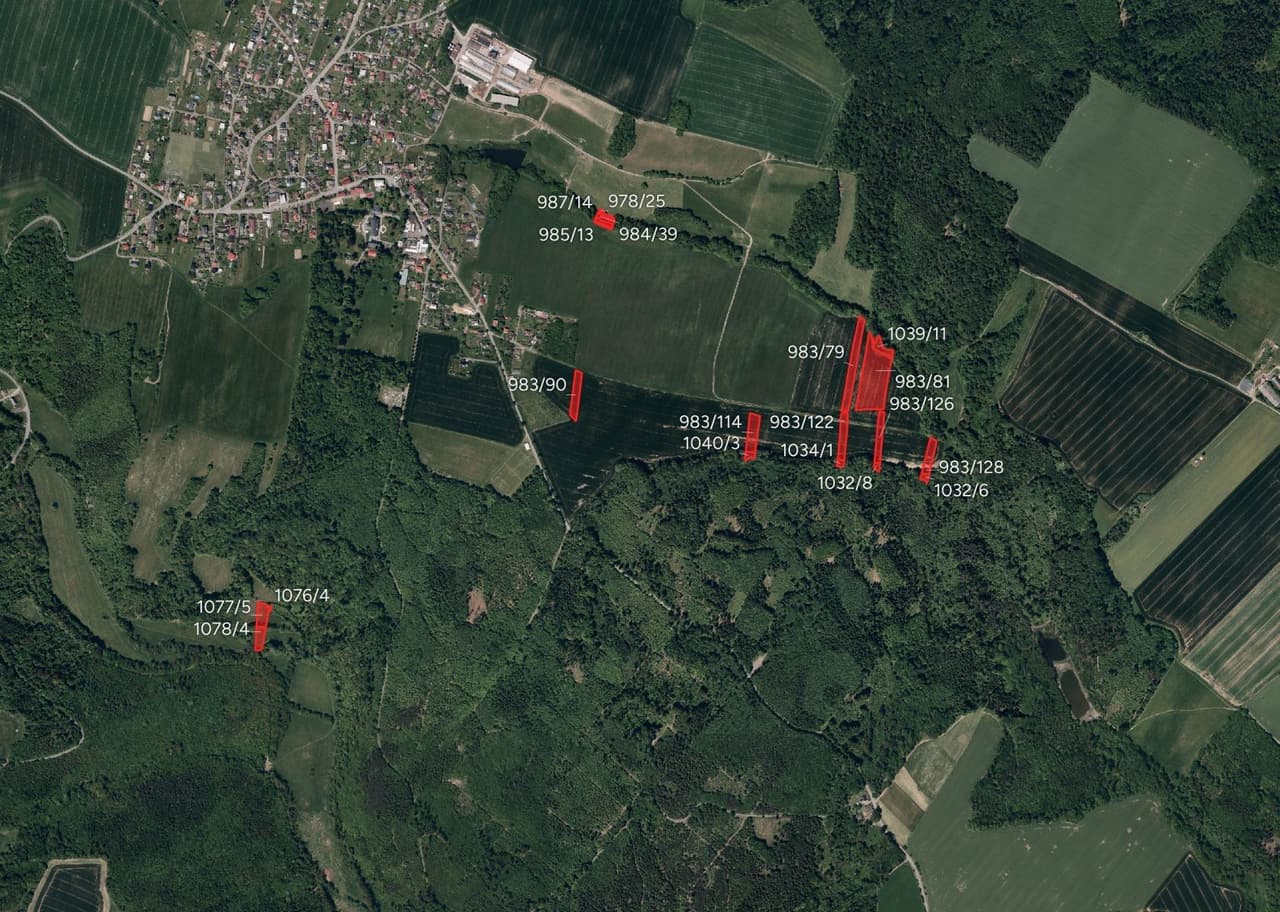 Prodej pozemku 29700 m²