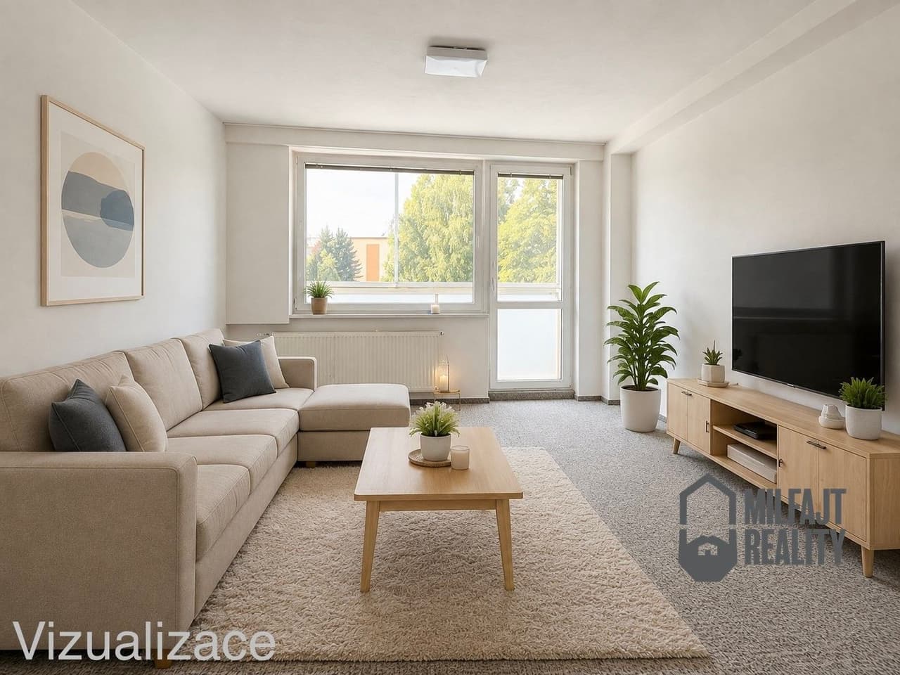 Pronájem bytu 3+1 79 m²