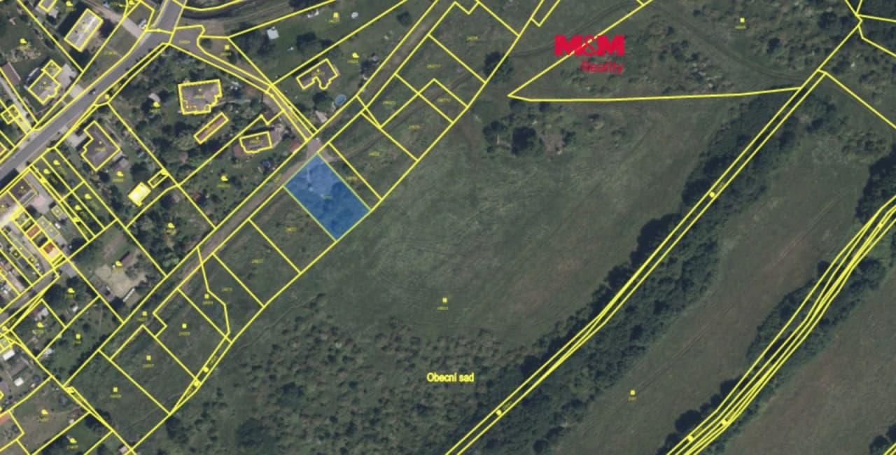 Prodej pozemku 1009 m²