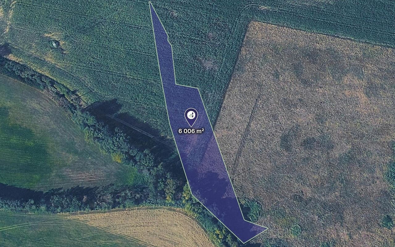 Prodej pozemku 6006 m²