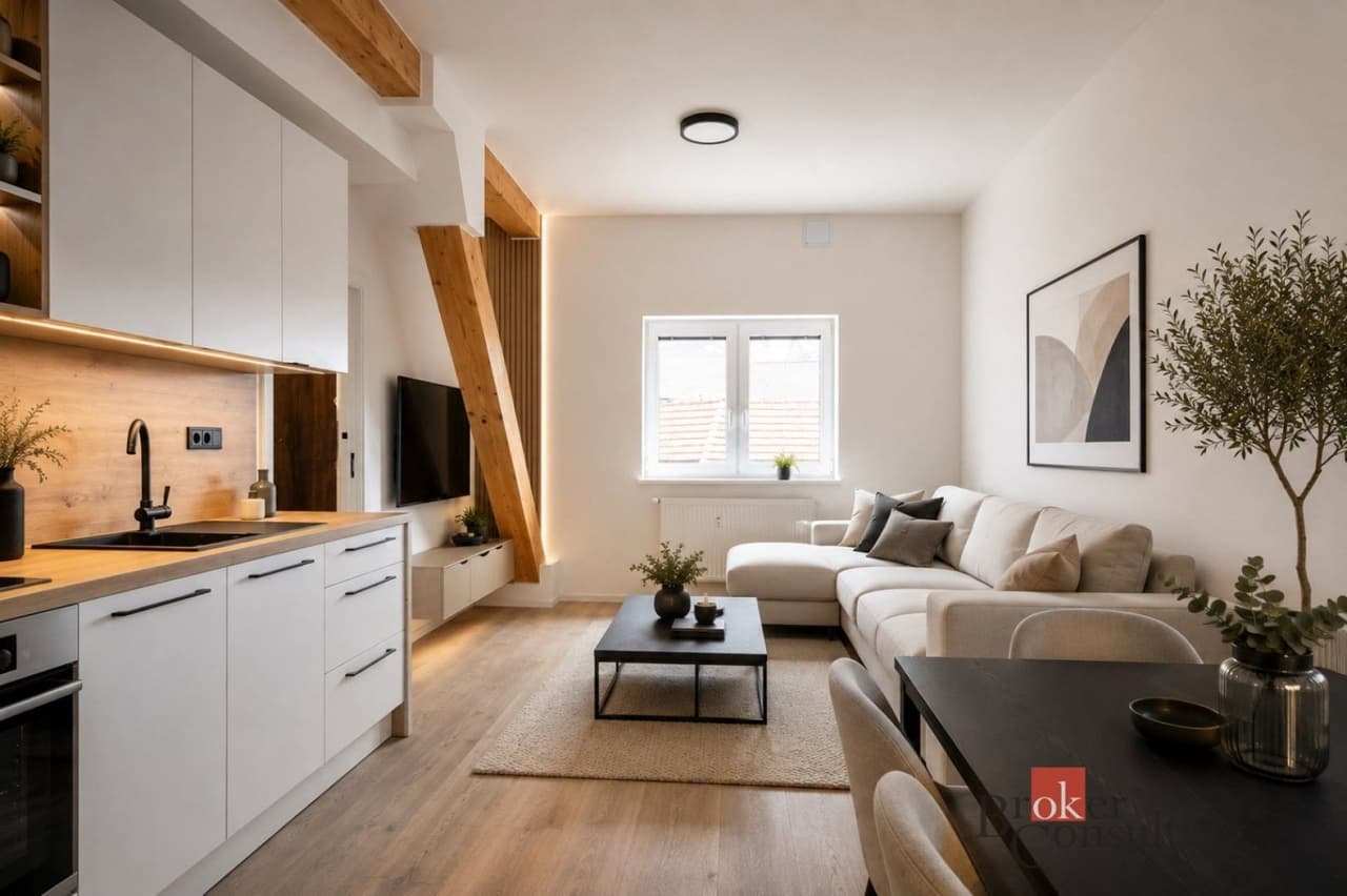 Pronájem bytu 2+kk 46 m²